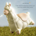 Shaking Head Alpaca Pressing Water Toy | Cute Desktop Water Gun for Kids Outdoor Games