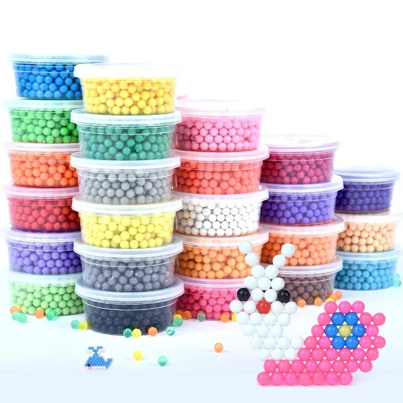 Water Beads Spray Magic Beads Set | 600 Piece Educational Puzzle Toy for Kids