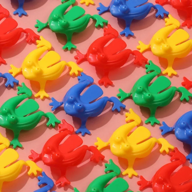Jumping Frog Bounce Fidget Toy Set | Stress Relief Fun for Kids