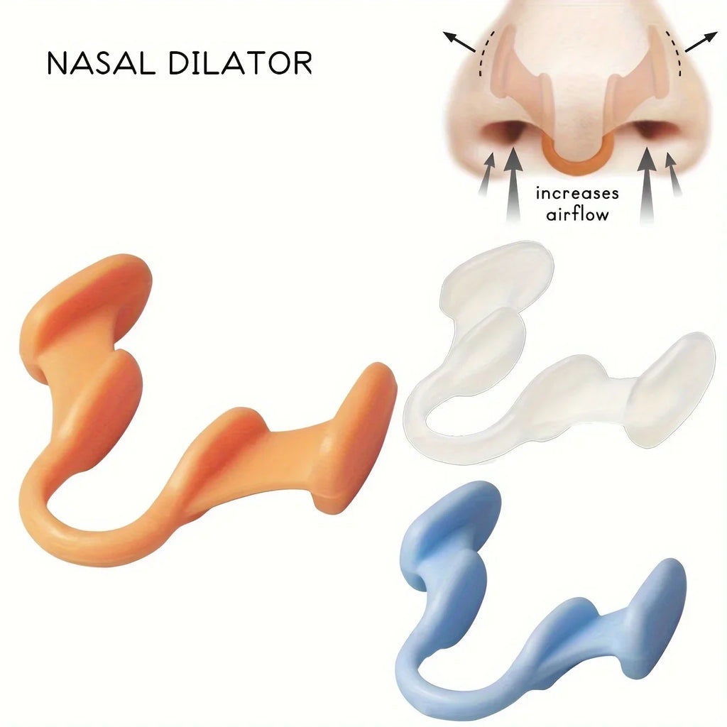 4Pcs Silicone Nasal Dilators | Snoring Relief and Sleep Aid