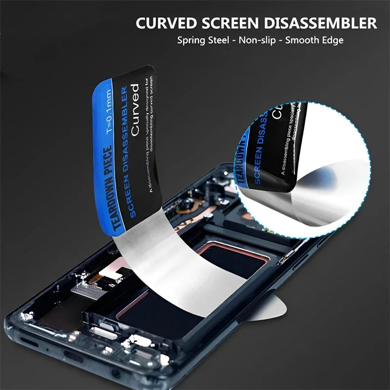 Ultra Thin Phone Opening Pry Tools | Curved LCD Spudger Set
