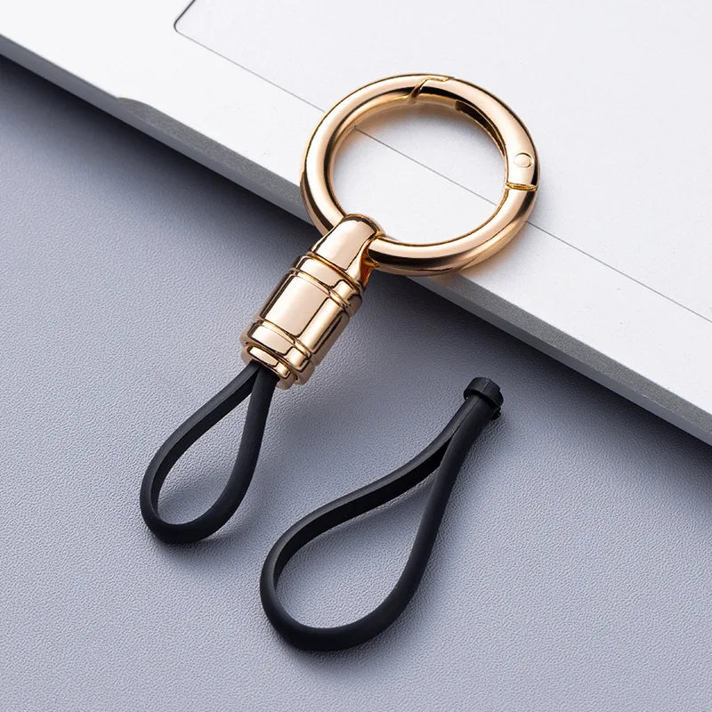 Heavy Duty Metal Keychain | Business Anti-Lost Key Ring