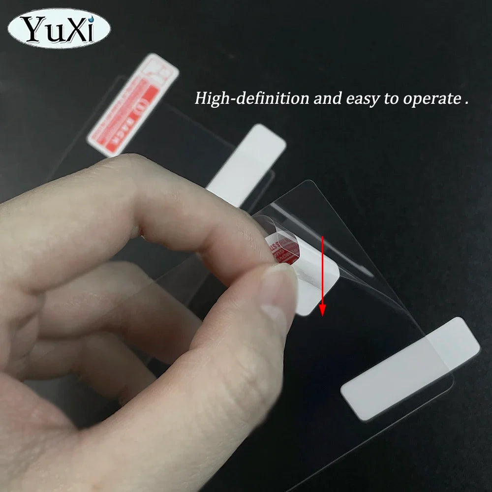 1Set Protective Film For New 3DS XL LL Clear Top Bottom Screen Protector Films For Nintend 3DS XL/LL