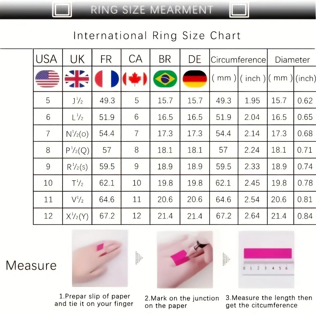 925 Silver Square Zircon Ring | Colorful Water Drop Cocktail Ring for Women