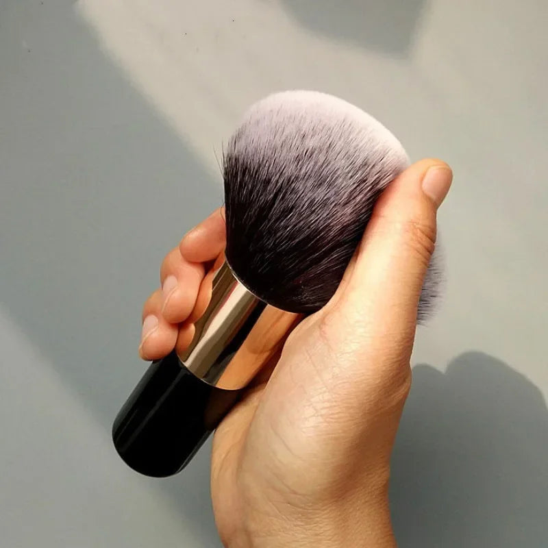 Large Size Powder Foundation Brush | Professional Makeup Brush for Blush, Bronzer, and Sculpting