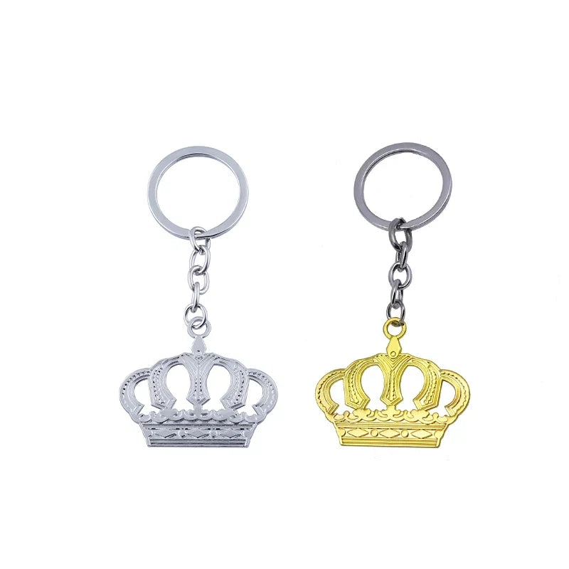 Mini Crown Keychain | Metal Car Keychain Pendant