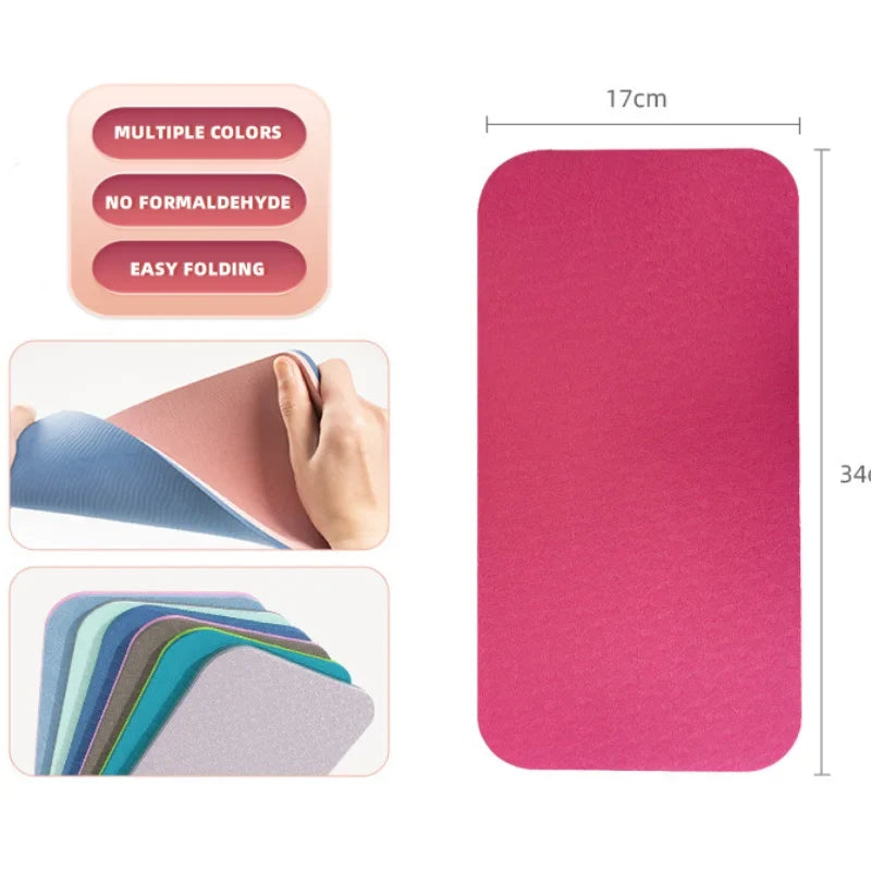 2Pcs Yoga Knee Pad Cushion | Soft TPE Support for Balance and Exercise
