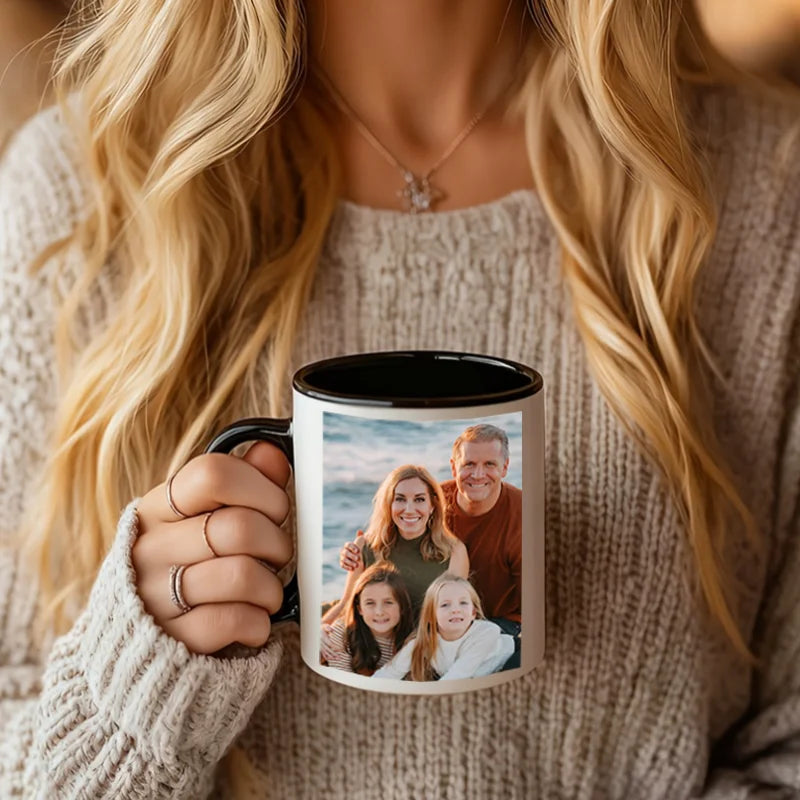 Customizable Photo Mug | Personalized Gift for Valentine's Day