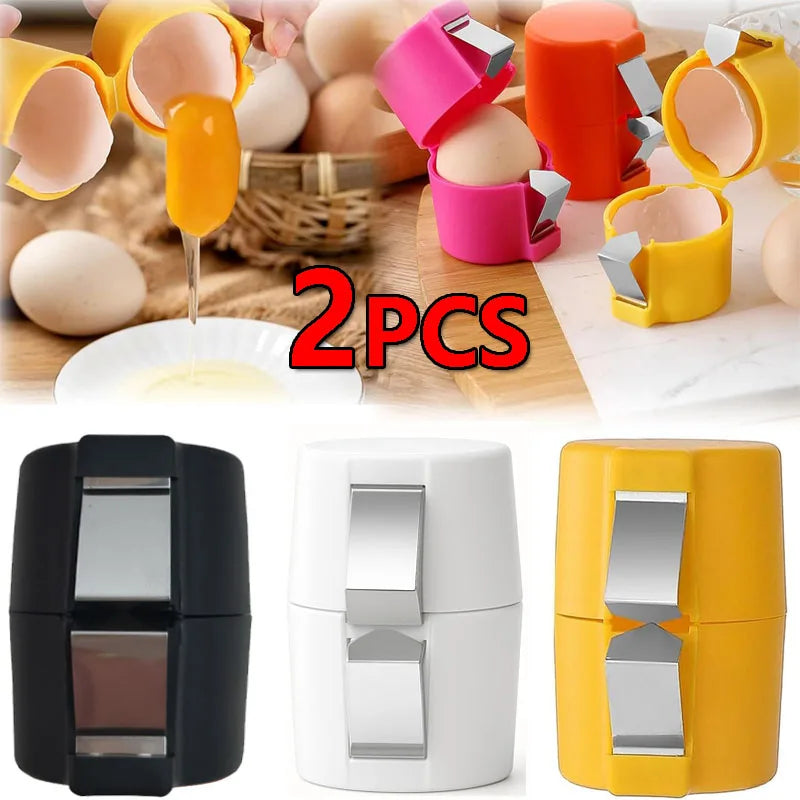 Egg Shell Opener and Egg Beater Separator | Portable Kitchen Egg Tool