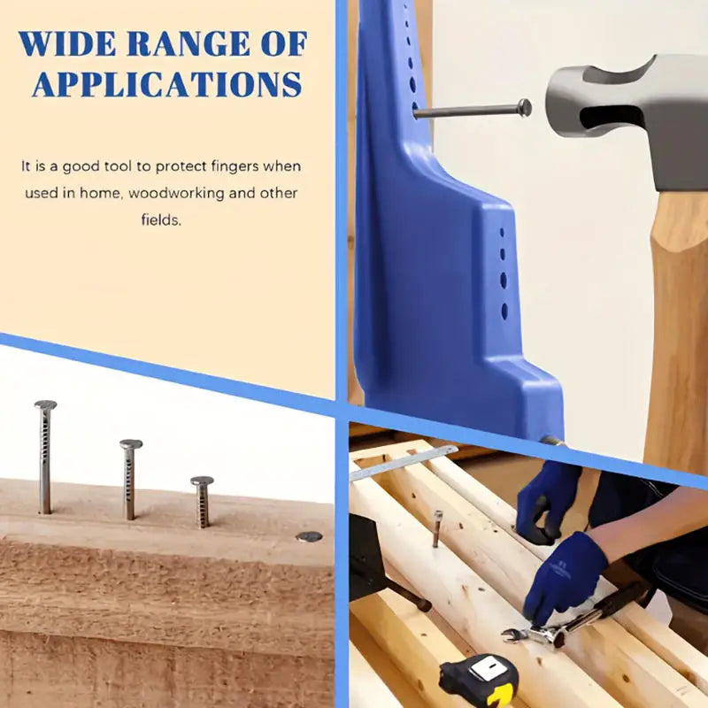 Nail Safety Pliers | Portable Finger Protector for Hammering
