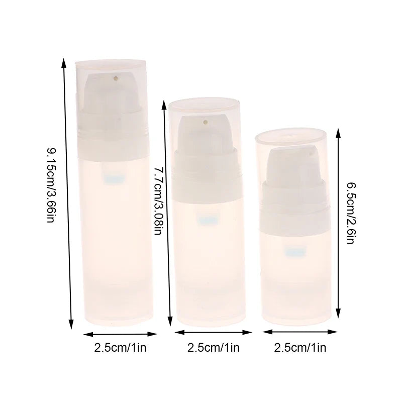 Airless Pump Bottle | Refillable Vacuum Cosmetic Container