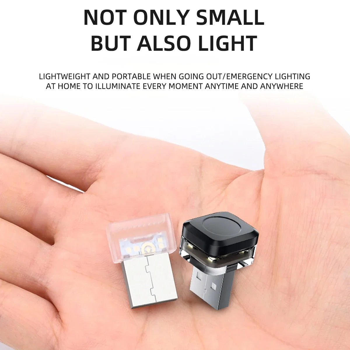 Mini USB LED Car Atmosphere Light | Universal Ambient Decorative Lamp