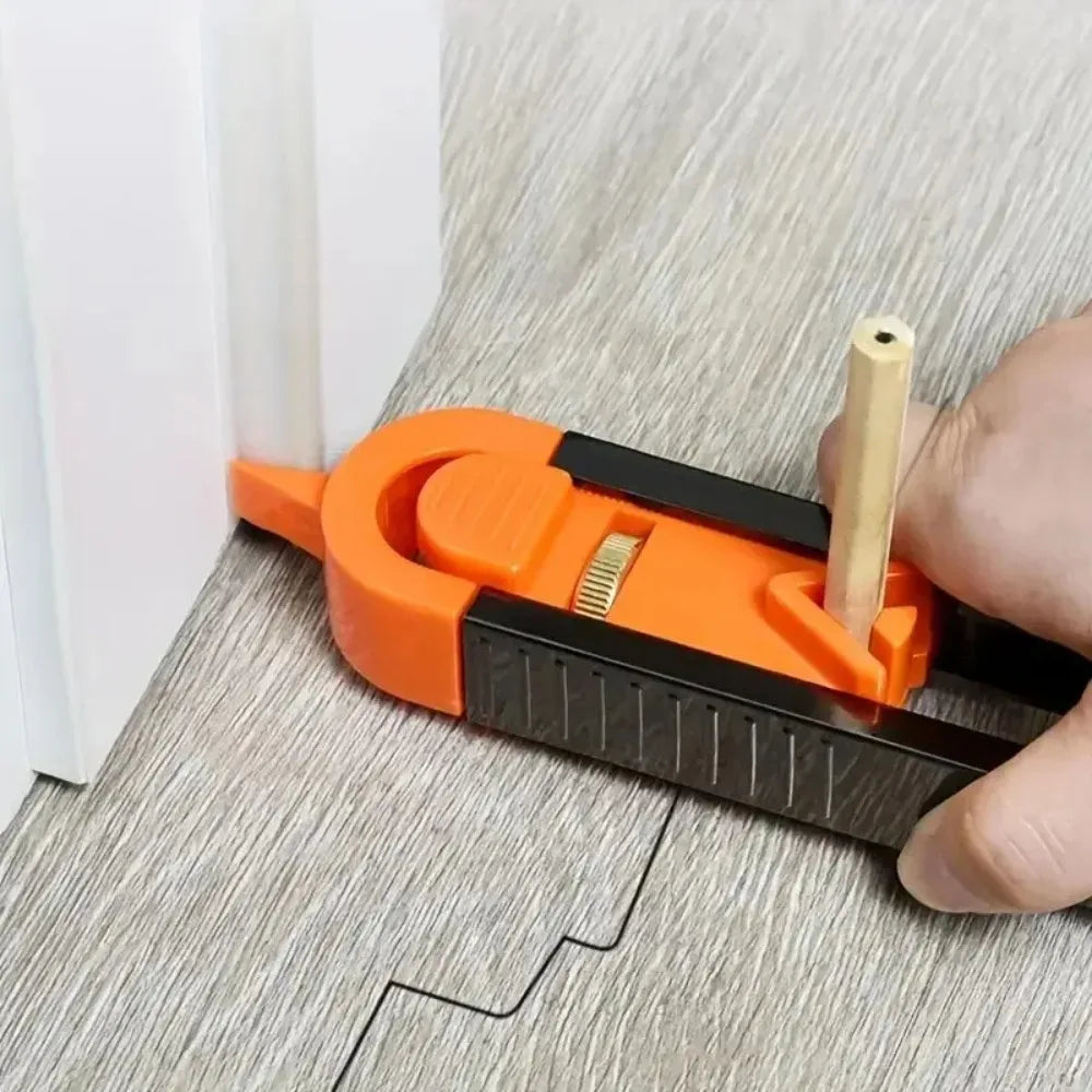 Multifunctional Contour Gauge | Precise Shape Duplication Tool for Tile Work and Woodworking