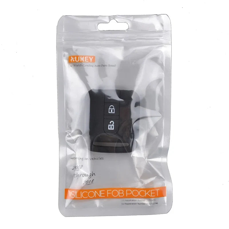 Silicone Key Fob Cover for Nissan Qashqai Micra Navara | Protective Shell Holder