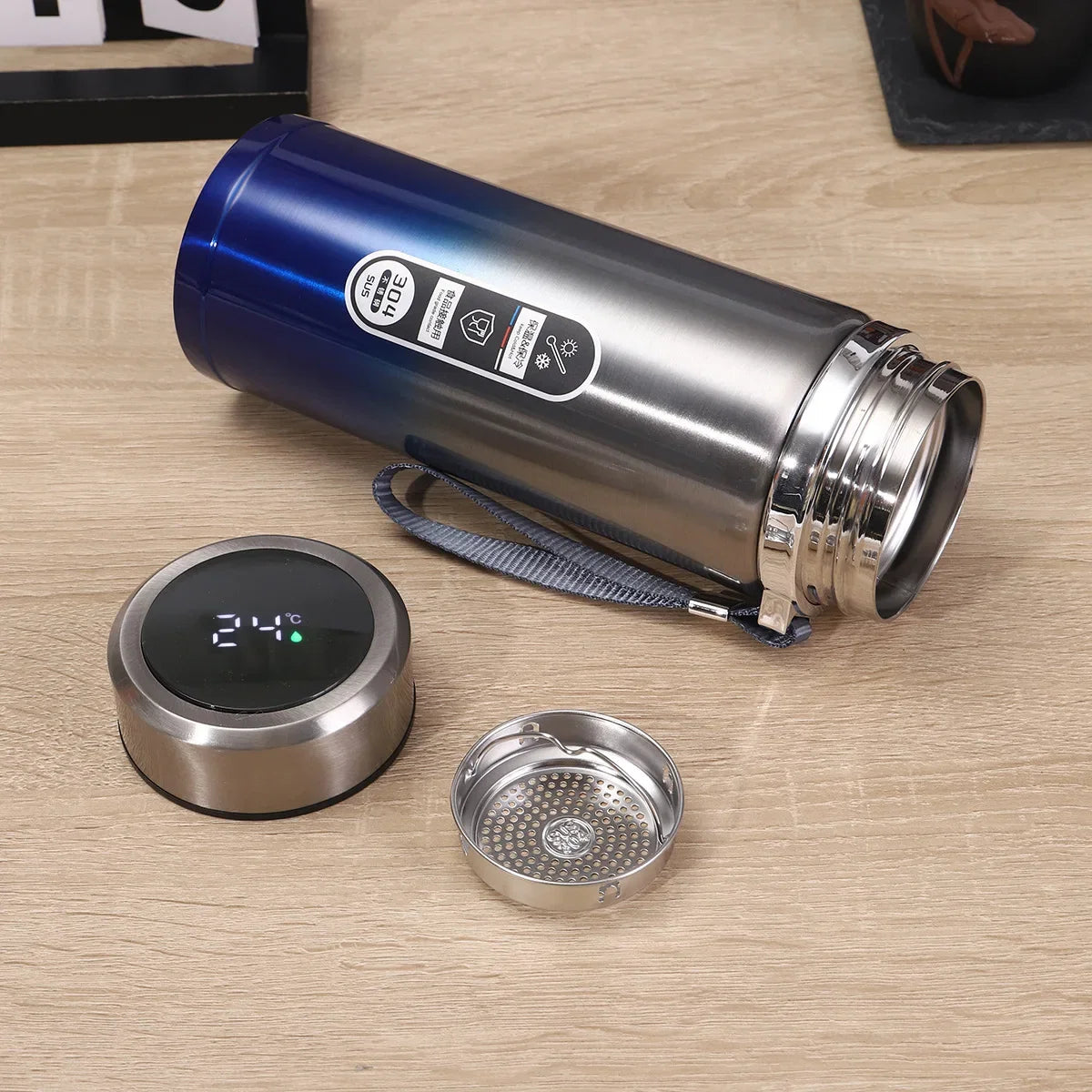 Steel Vacuum Insulated Water Tumbler | Double Wall Leak-proof Travel Mug