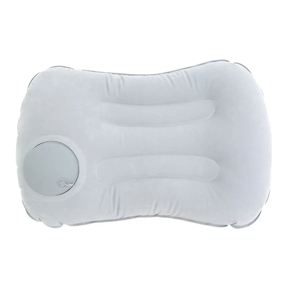 Camping Inflatable Pillow | Portable Travel Pillow for Neck and Lumbar Support