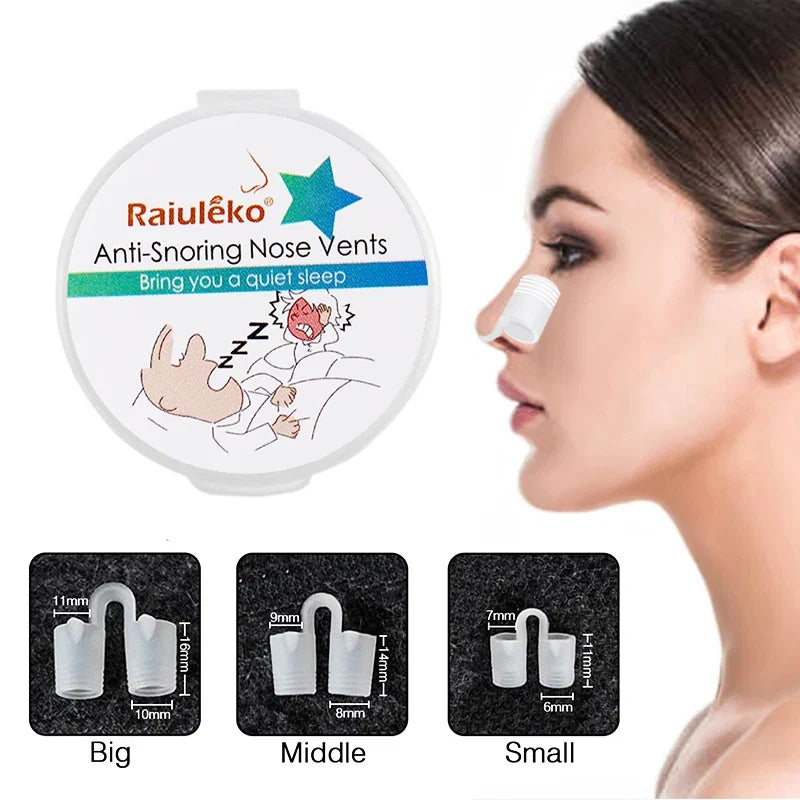 Anti Snoring Nasal Dilator | Nose Clip for Silent Sleep Aid