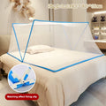 Foldable Mosquito Net for Bed | 3-Point Foldable Design with Good Ventilation