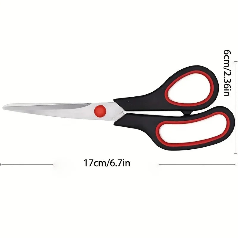 3pcs Stainless Steel Scissors Set | Multipurpose Office and Household Cutting Tool