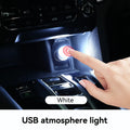 Car USB Atmosphere Light | LED Interior Touch Ambient Decoration