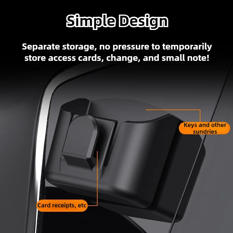 Dashboard Car Organizer | Universal Adhesive Storage Box for Keys and Cards