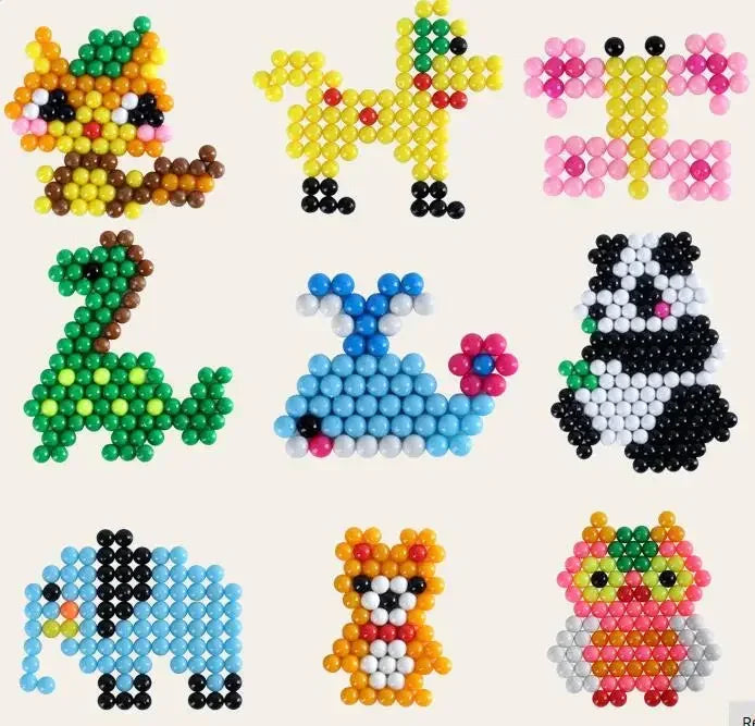 Water Beads Spray Magic Beads Set | 600 Piece Educational Puzzle Toy for Kids