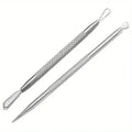 Stainless Steel Blackhead Remover Tool Kit | Professional Facial Cleanser Set with Storage Box