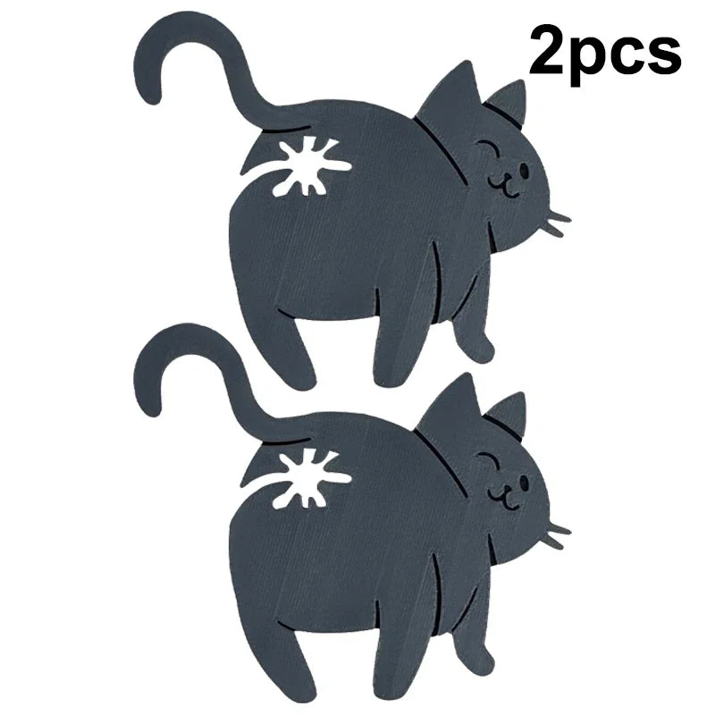 2pcs 3D Cat Butt Bread Bag Clip | Novelty Kitchen Gadget for Sealing Snack Bags