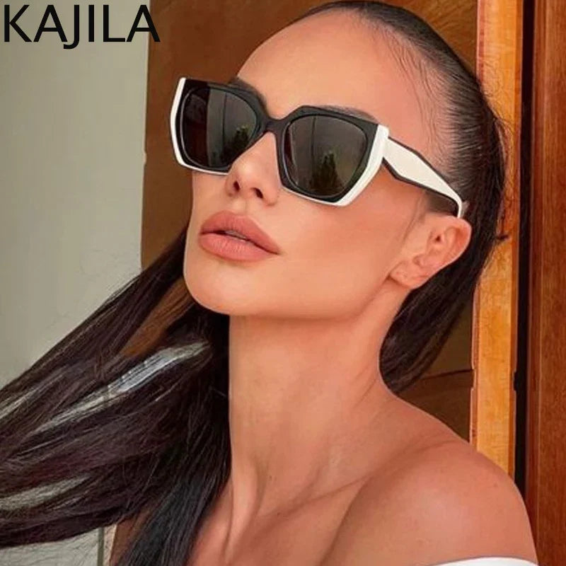 Cat Eye UV400 Square Punk Sunglasses