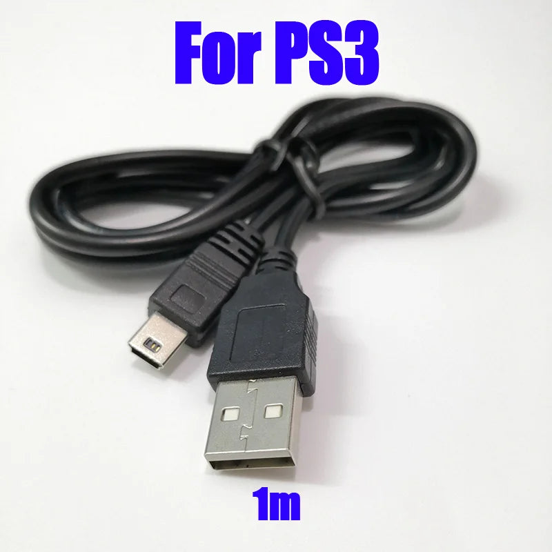 Controller Charging Cable | USB Power Cord for Sony PlayStation 3