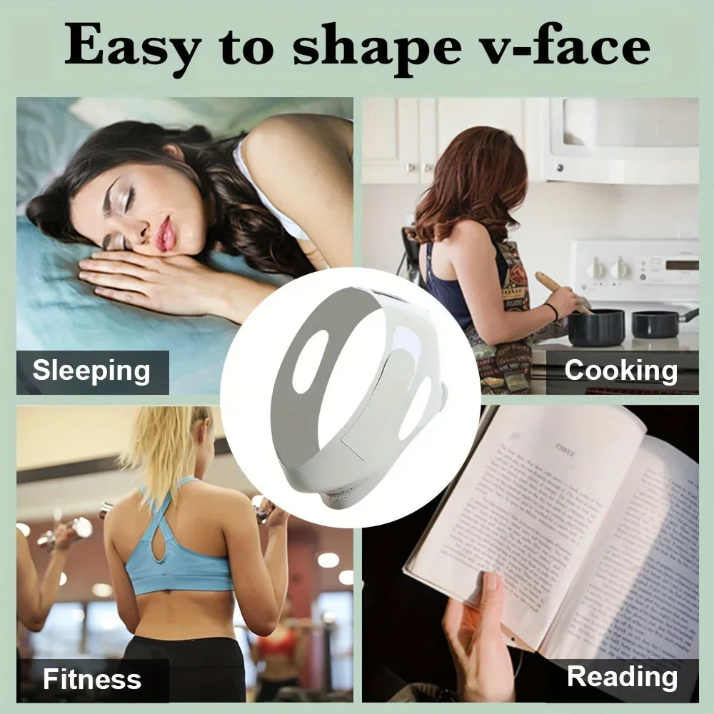 Reusable Face Slimming Bandage | V Line Face Shaper for Chin and Cheek Lift