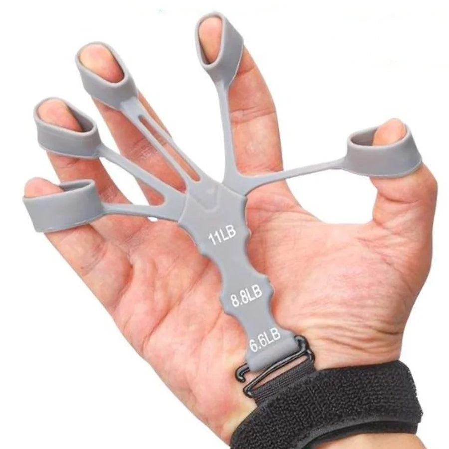 Silicone Grip Strengthener | Hand Finger Exerciser for Grip Training
