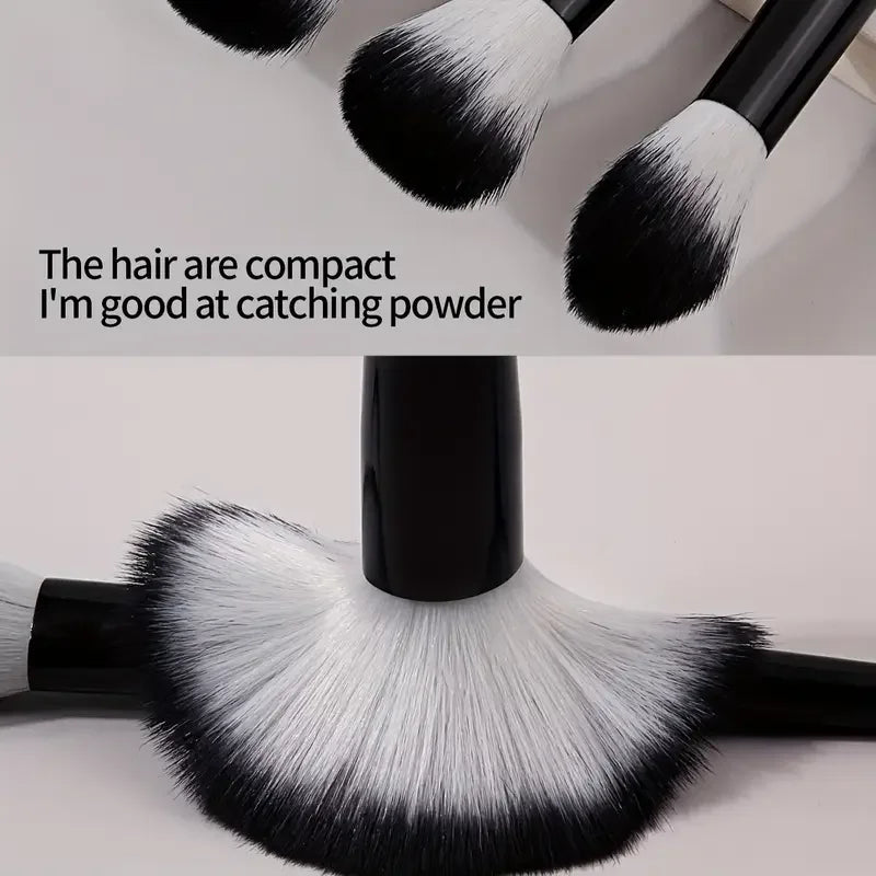 13-Piece Makeup Brush Set | Soft Fluffy Foundation Blush Highlighter Brush Kit