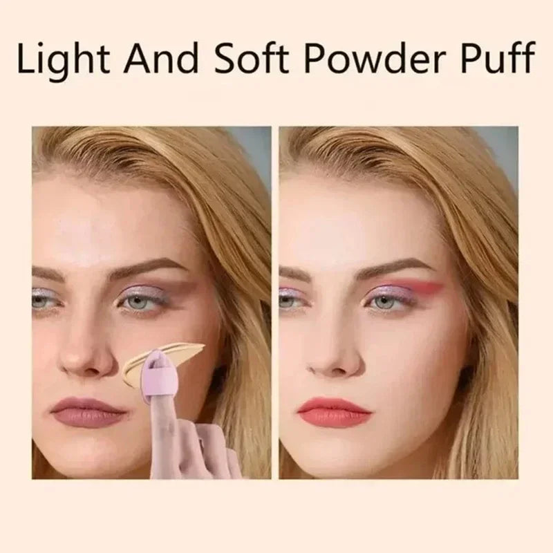 12pcs Makeup Sponge Set | Velvet Triangle Powder Puff for Foundation