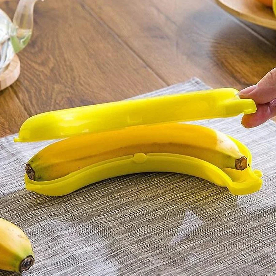 Banana Storage Box for Outdoor Travel | Cute Protective Container