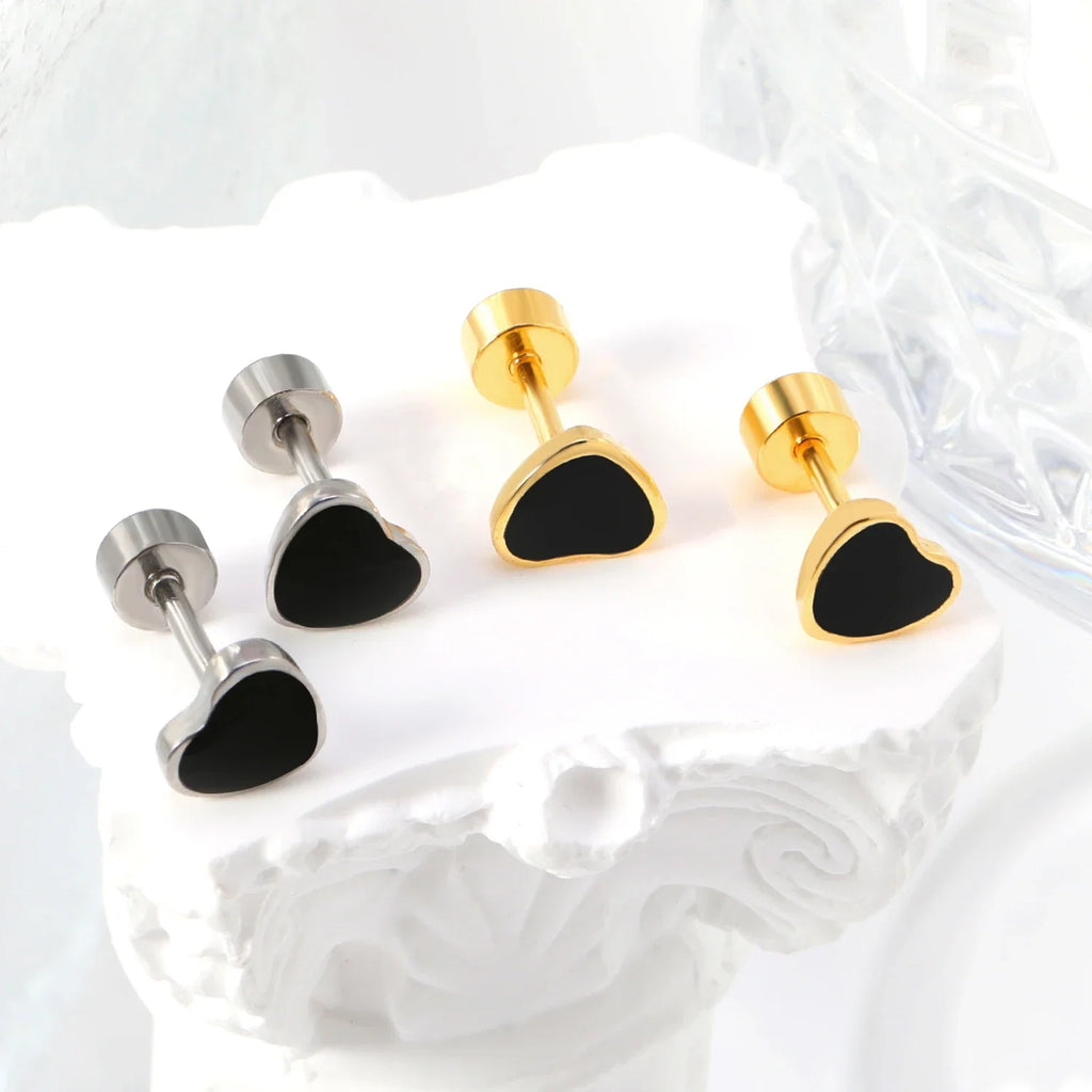 Cute Acrylic Animal Stud Earrings | Surgical Steel Hypoallergenic Earrings for Women and Girls