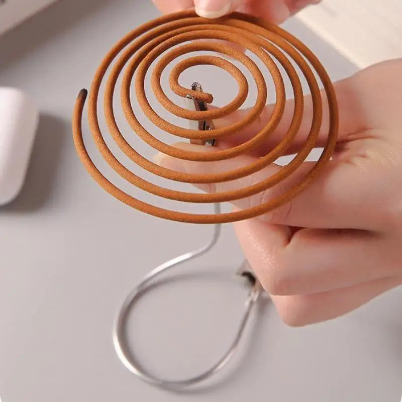 Portable Mosquito Coil Clip | Double Ended Incense Stand Holder