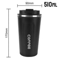 Double Stainless Steel Thermo Cafe Mug | Leak-Proof Travel Thermos for Coffee Tea
