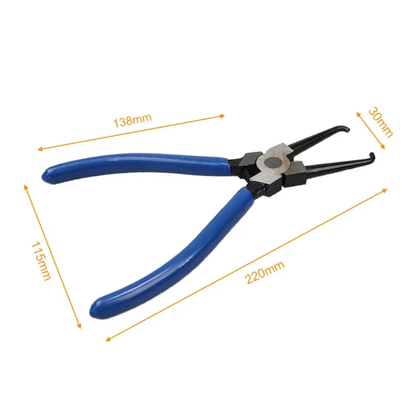 Carbon Steel Joint Clamping Pliers | Fuel Line Disconnect Tool for Auto Maintenance