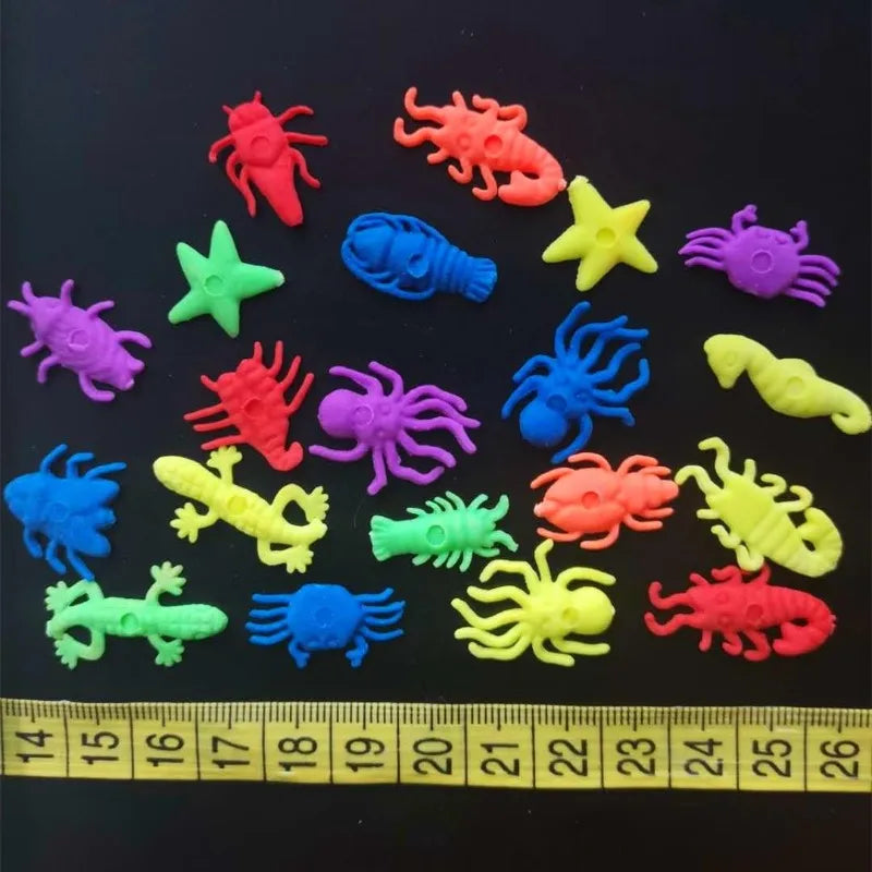 30PCS Water Expanding Sea Creature Toys | Mixed Magic Grow Capsules