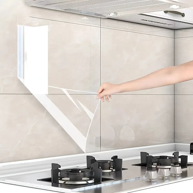 Self-adhesive Transparent Cabinet Film | Static Cling Decorative Cover