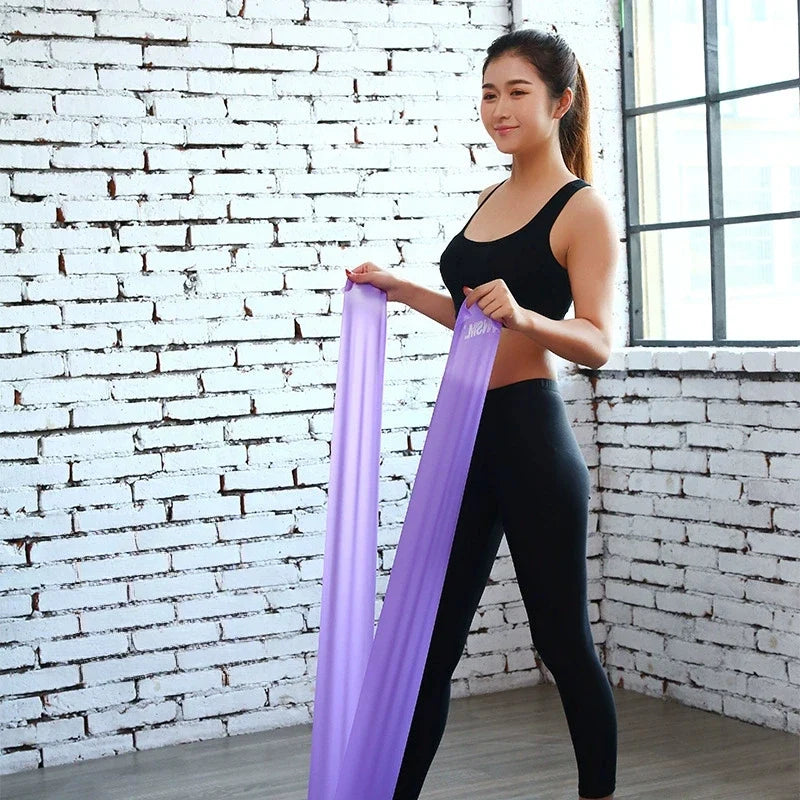 Yoga Tension Sheet | Elastic Resistance Band for Pilates and Stretching