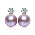 Real Freshwater Pearl Stud Earrings | 100% Genuine AAAA Pearl in 925 Sterling Silver