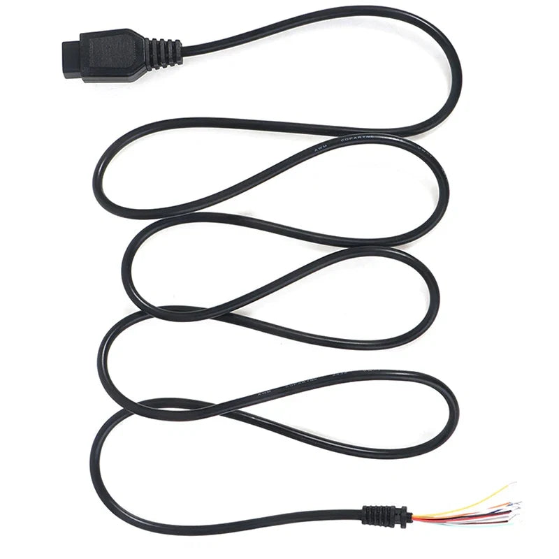 9 Pin 1.5M Extension Cable for Sega Genesis 2 MD2 Controller | Sega Mega Drive Accessory