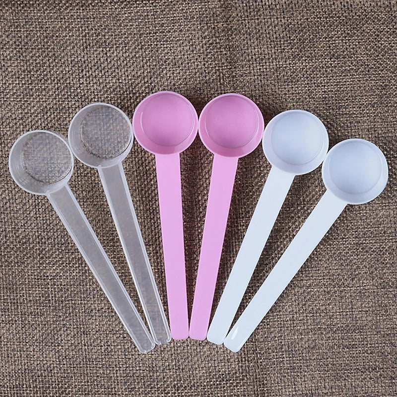 Multifunction Measuring Spoon Set | 4 Pieces Plastic Kitchen Scoops for Coffee and Baking
