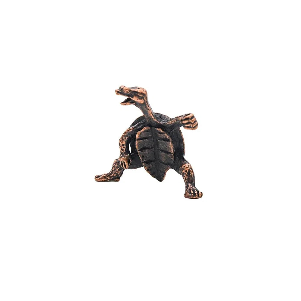 Antique Alloy Kung Fu Turtle Incense Holder | Home Decor Line Incense Burner