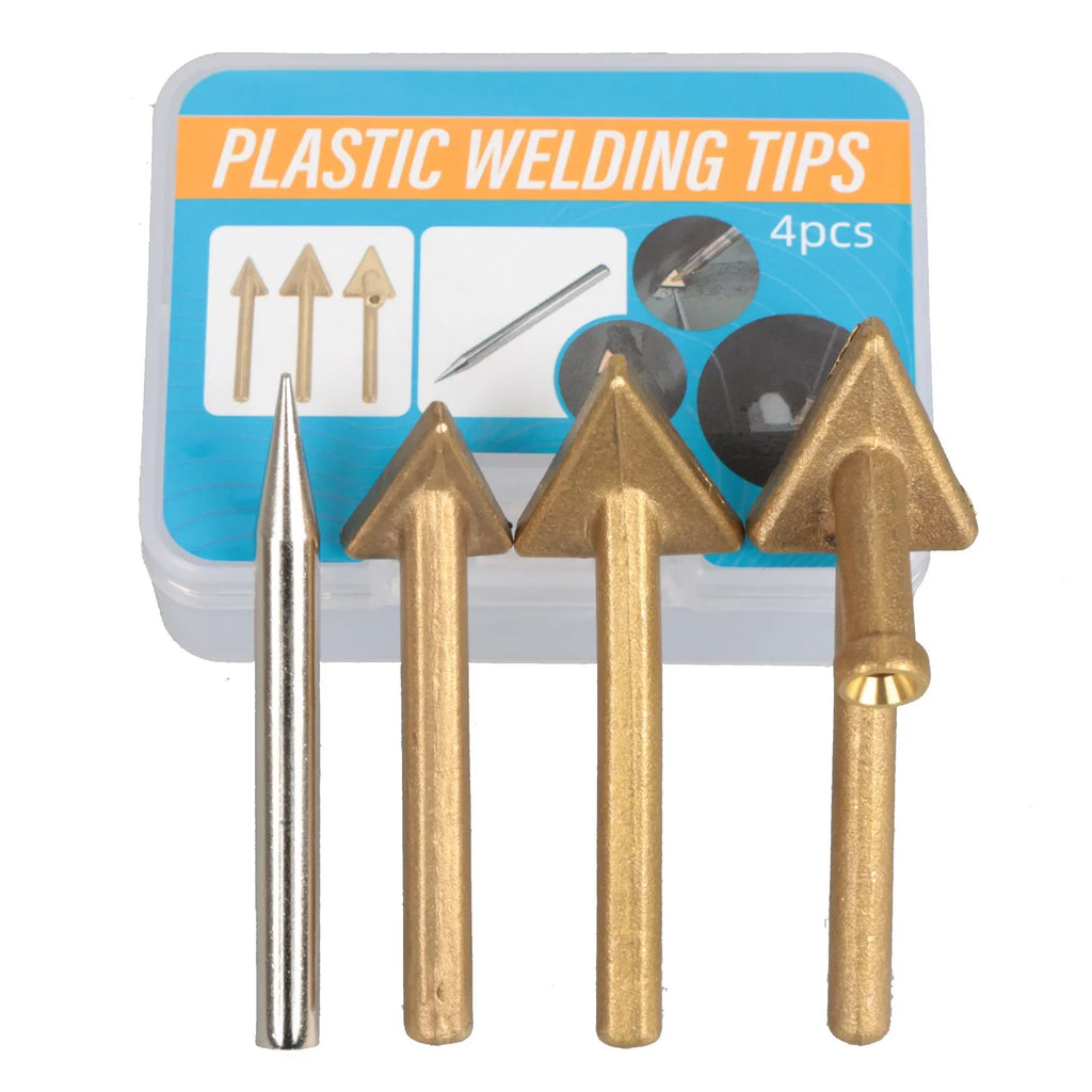 Plastic Repair Triangular Copper Smoothing Head | 80W Plastic Welding Soldering Iron Tip
