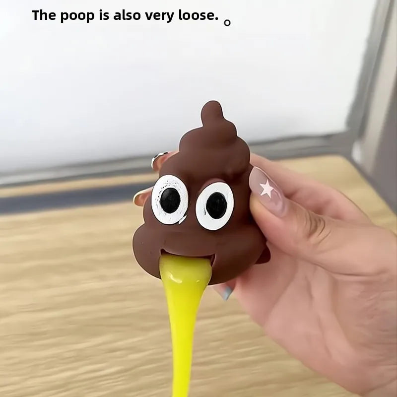 Prank Vomit Stool Toy | Silicone Gag Gift for Practical Jokes