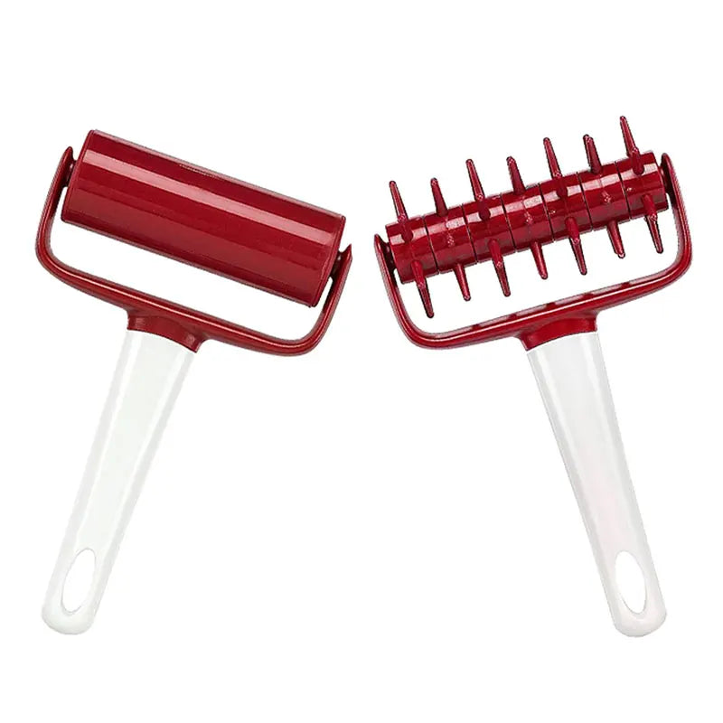 Pizza Dough Docker and Roller Set | Pastry Pizza Pie Rolling Pin Baking Tools