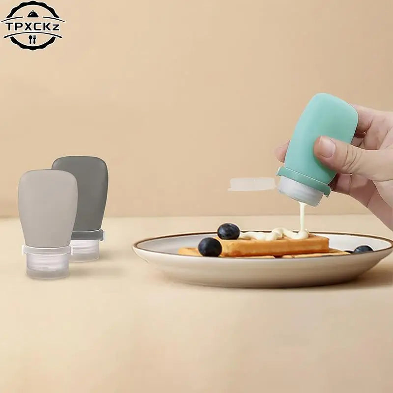 30ml Silicone Squeeze Bottle | Compact Condiment Container for Sauces